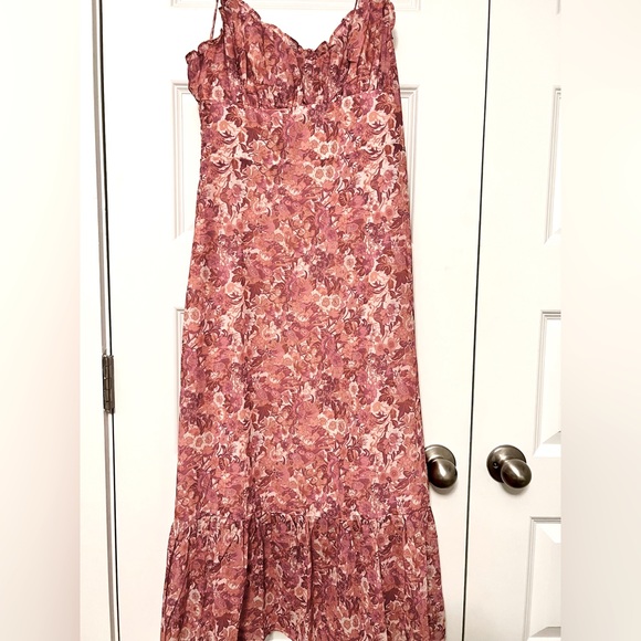 Hello Molly Pink Floral Dress size small - Picture 3 of 4